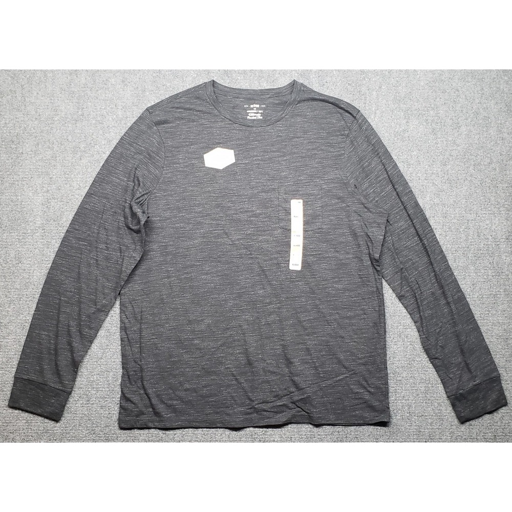 Urban Pipeline Awesomely Soft Ultimate Pocket Tee Long Sleeve Shirt Mens XL New